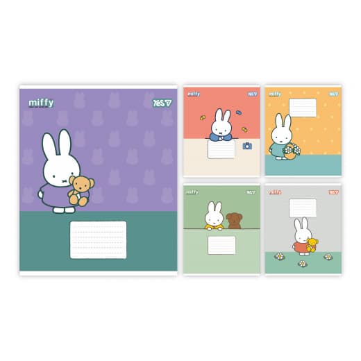 Тетрадь 12л. кос.лин. YES My Miffy №768653(25)(500)