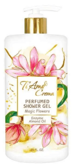 Крем-гель для душа "Ti Amo" парфюмированный Magic Flowers 750мл