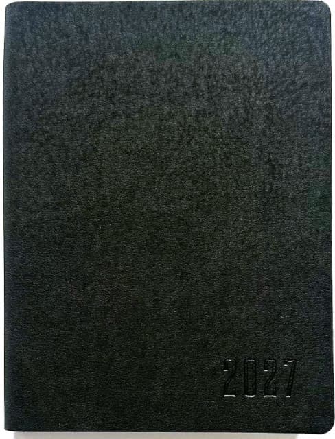 Ежедн. А6 "Мандарин" дат2027 160л. клет. кожзам. №9967(40)
