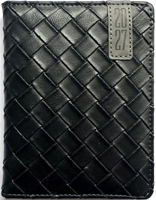 Ежедн. А6 "Мандарин" дат2027 160л. клет. кожзам. №9987(40)