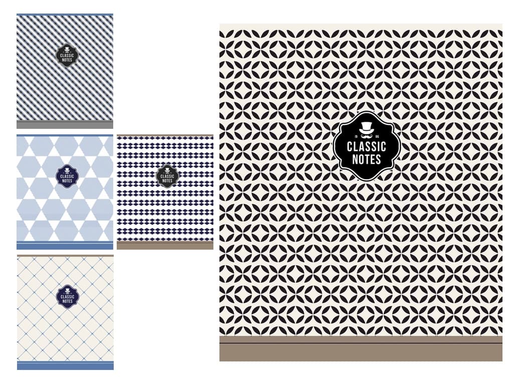 Тетрадь 60л. лин. Школярик "Classic Notes" УФ-лак №060-3686L(10)(80)