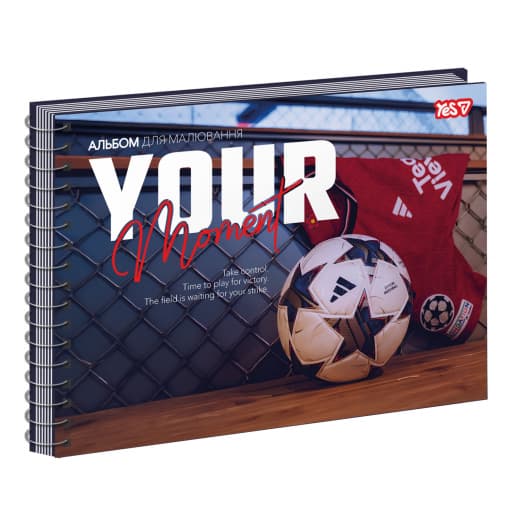 Альбом для малюв. на пруж. 30/100 А4 з перфор. Your moment №130624/Yes/(8)(192)