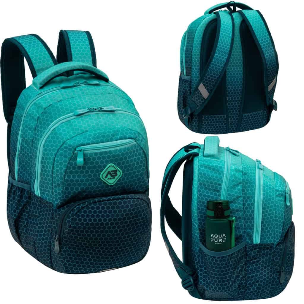 Рюкзак "ABAG HEXAGON" LAGOON OMBRE 3от. 3карм. №AB200/502026038