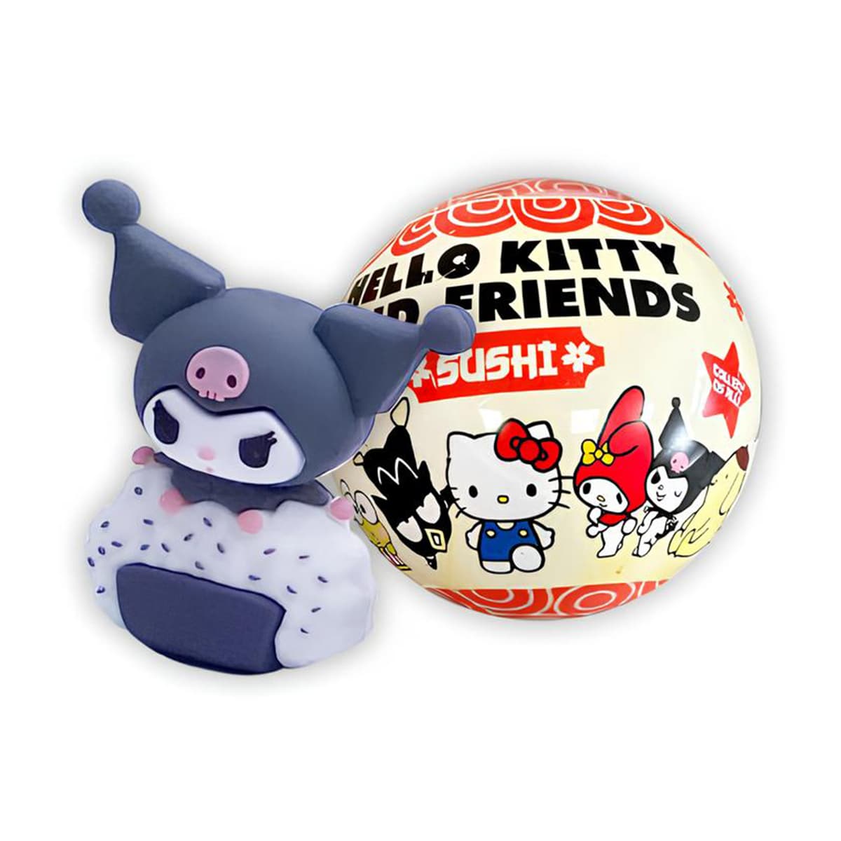 Фигурка-сюрприз Cool Things –серии "Hello Kitty" -  СУШИ-ПАТИ в шаре №HK027/Кидди Свит/
