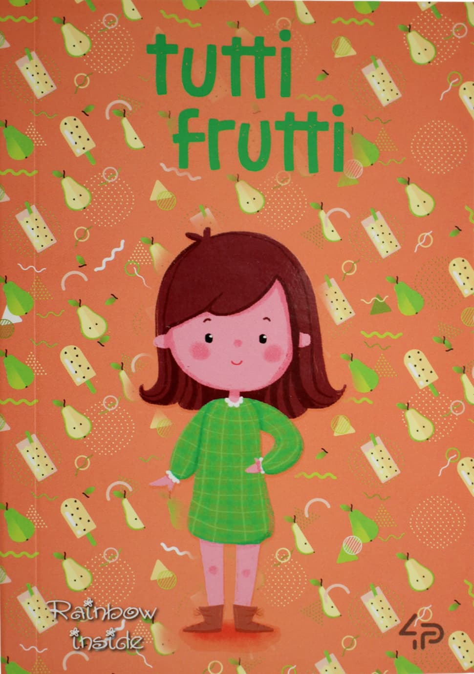 Блокнот A6 48 аркушів без лінії Profiplan Tutti Frutti pear 901395