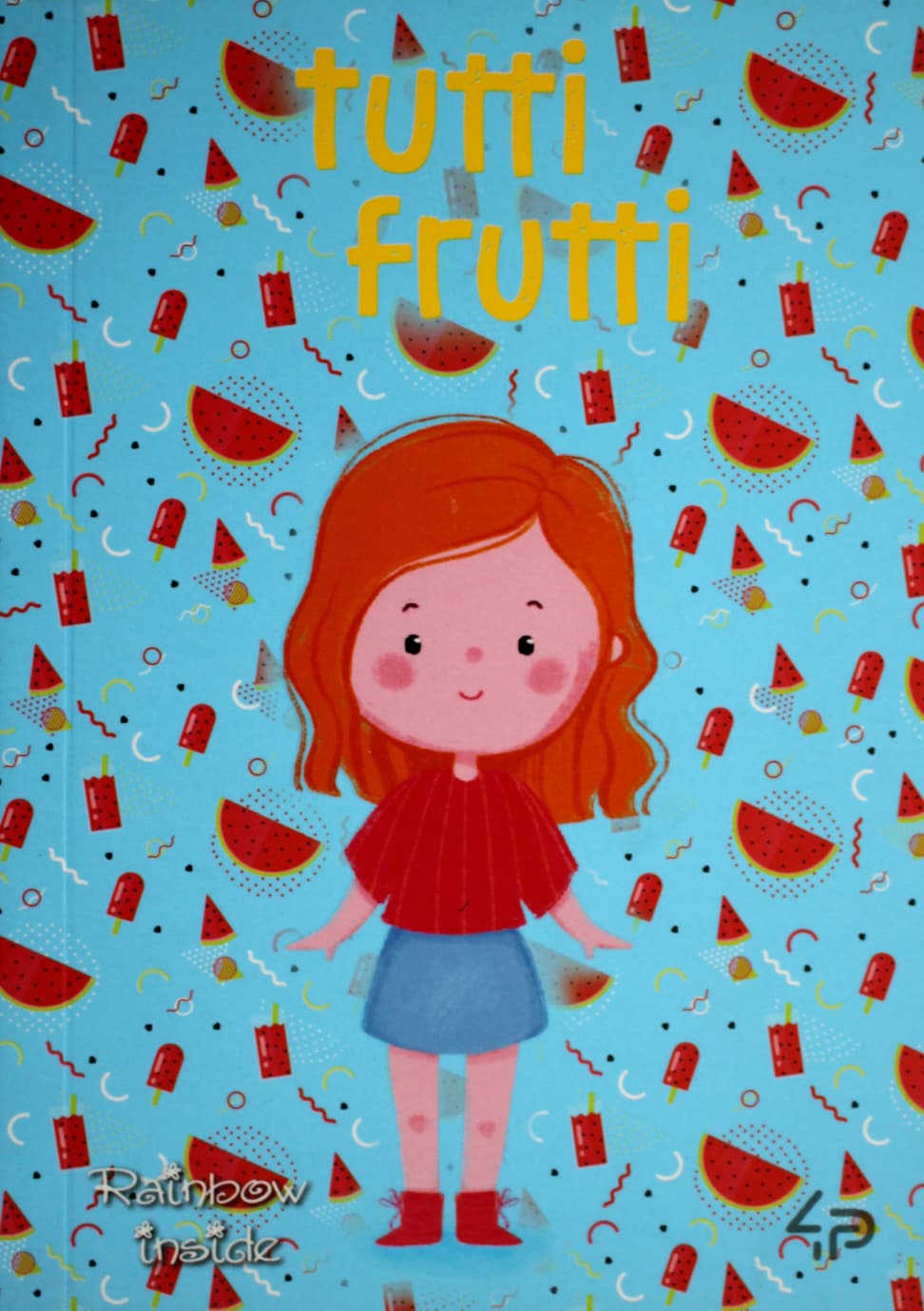 Блокнот A6 48 аркушів без лінії Profiplan Tutti Frutti watermelon 901388