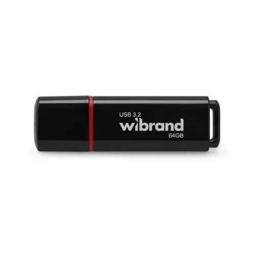 Флеш-пам`ять 64GB "Wibrand" Gen 1 Scarab USB3.2 black