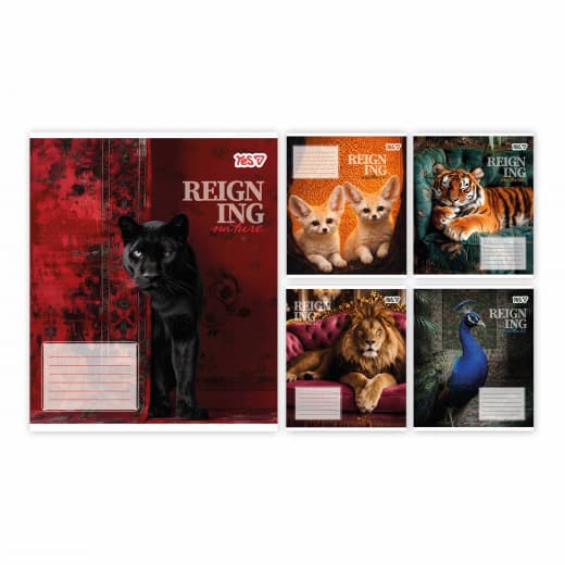 Зошит 24арк. кліт. YES Reign ing №769092(20)(320)