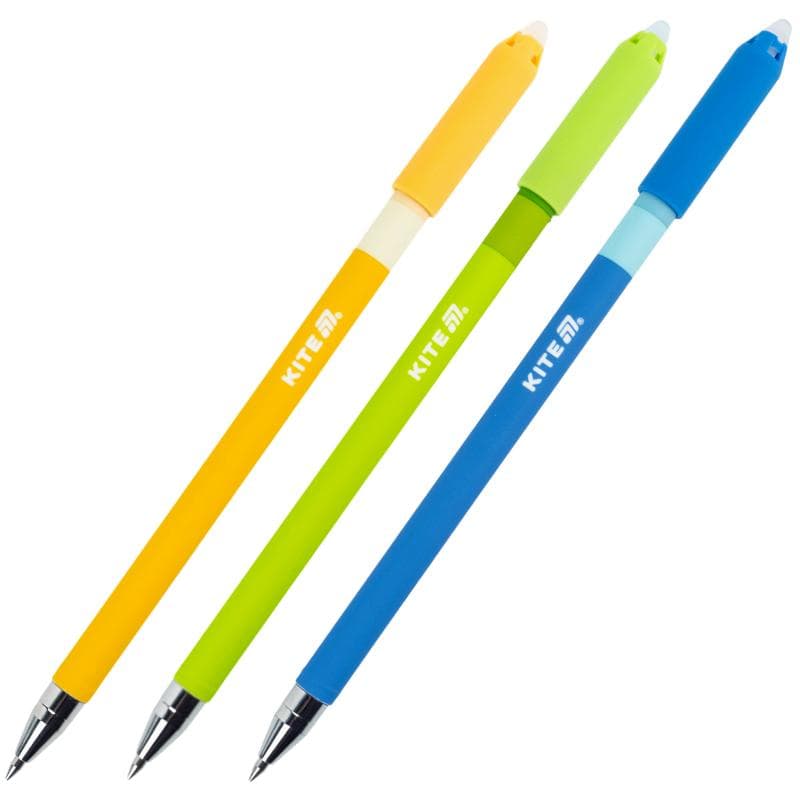 Ручка гел. "Kite" №K26-350-2 Color "пиши-стирай" 0,5мм синя(28)