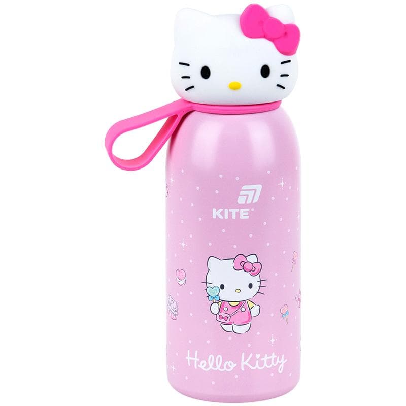 Термос метал. 0,35л "Kite" Hello Kitty №HK26-1267-1 з фігурною кришкою