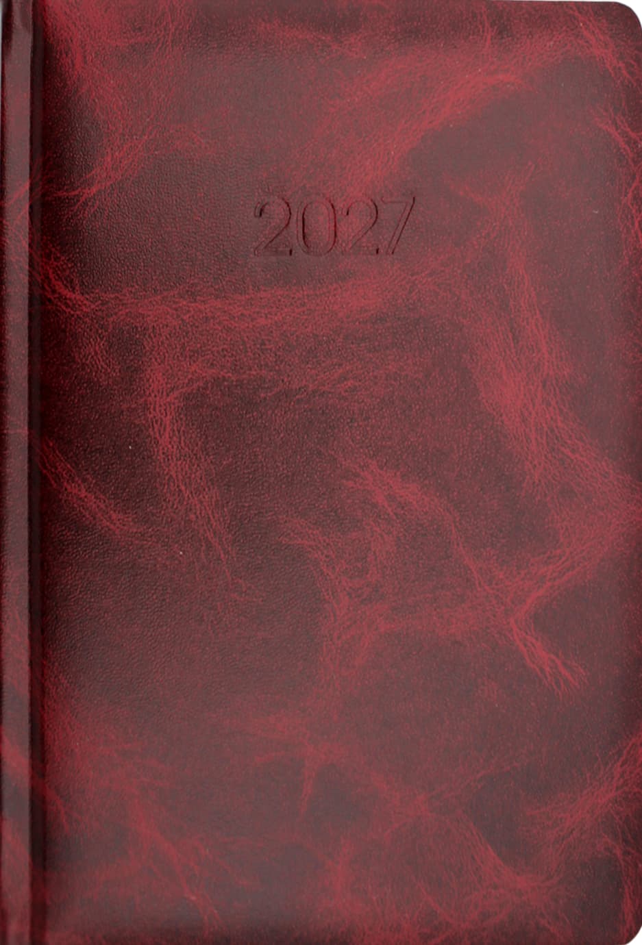 Щоденник А5 Economix датований 2027 Prime бордо E21816-18