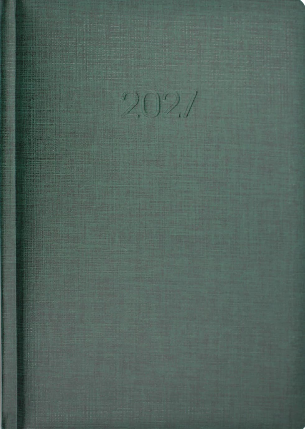 Щоденник А5 Economix датований 2027 Basic зелений E21813-04