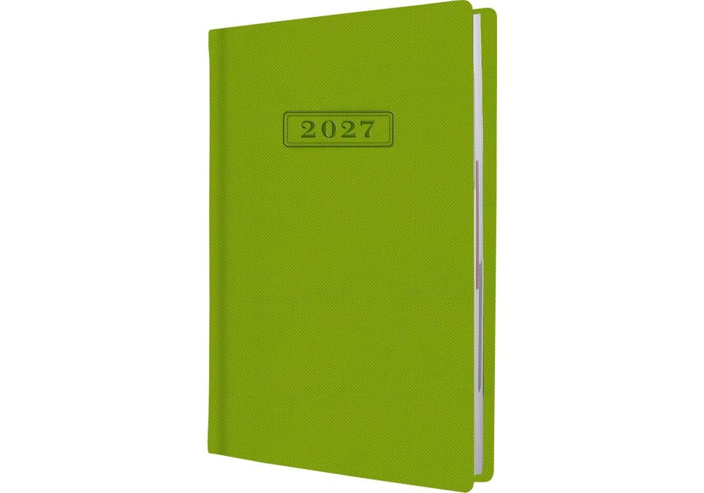 Щоденник А5 Optima датований 2027 SQUARE фісташковий O25204-67