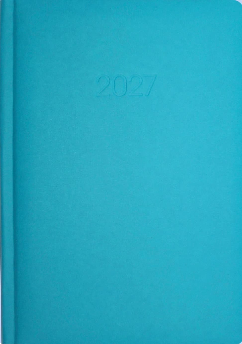 Щоден. А5 "Economix" дат2027 Satin синій №E21612-02(20)