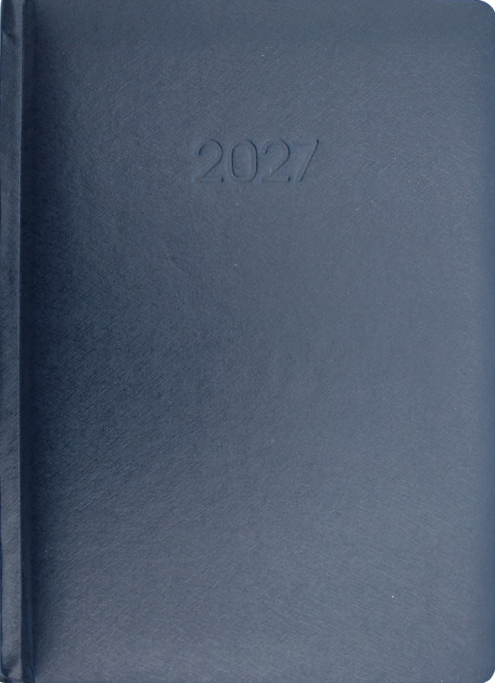 Щоденник A5 Economix датований 2027 Бізнес синій E21610-02  