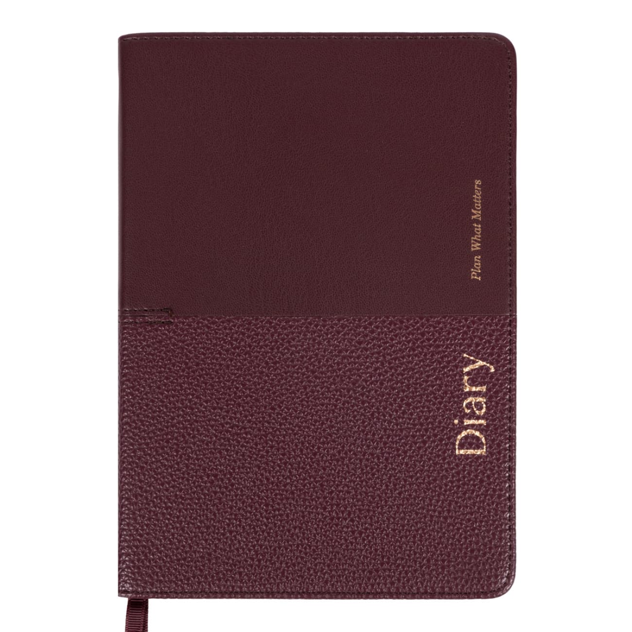 Щоден. А5 "Leo Planner" дат2027 184арк. Royal тв. обкл.,бордовий №252771