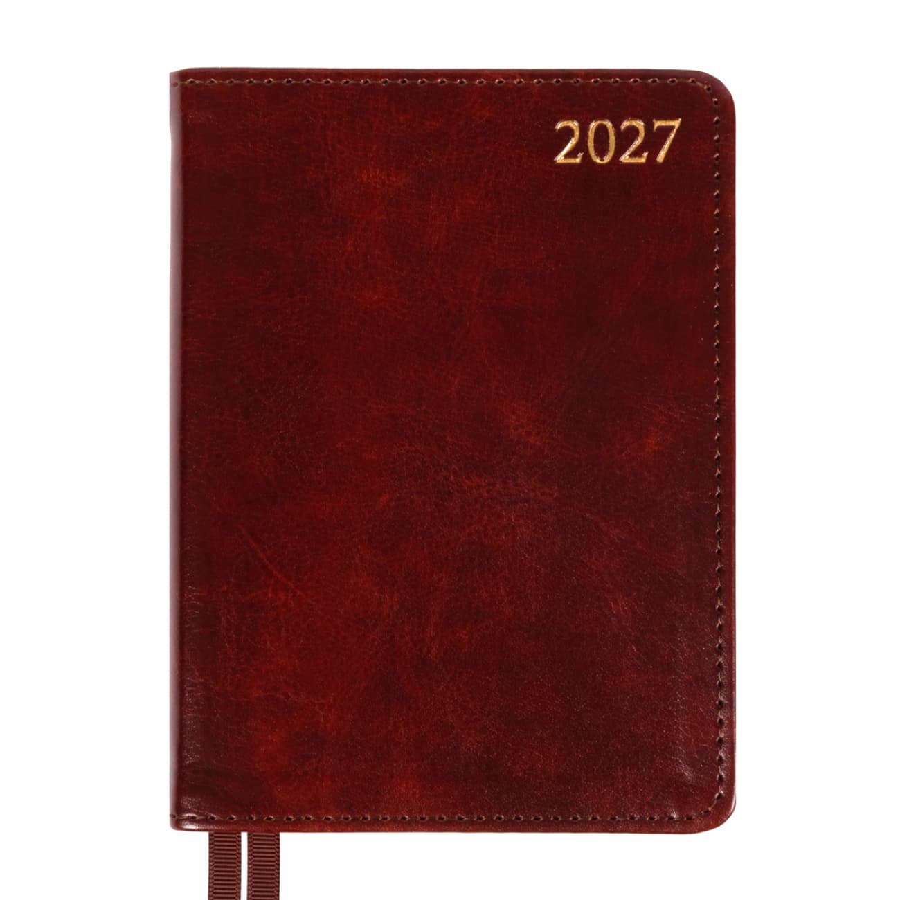 Щоден. А6 "Leo Planner" дат2027 176арк. Aldento інтегр. обкл.,коричневий №252761