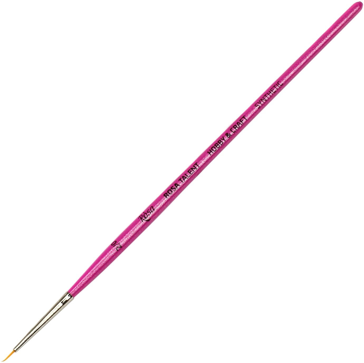 Пензлик худож. "Rosa Talent" Hobby&Craft синтетика,кругла №2/0,к.р. №8068(6)(12)