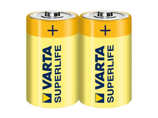 Батарейки Varta Superlife R-14 плівка 2 шт (12) (60)