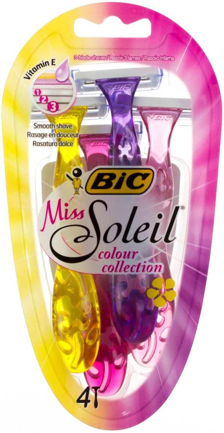 Станок одноразовий Biс Soleil Miss 4 шт колор (5) 3843