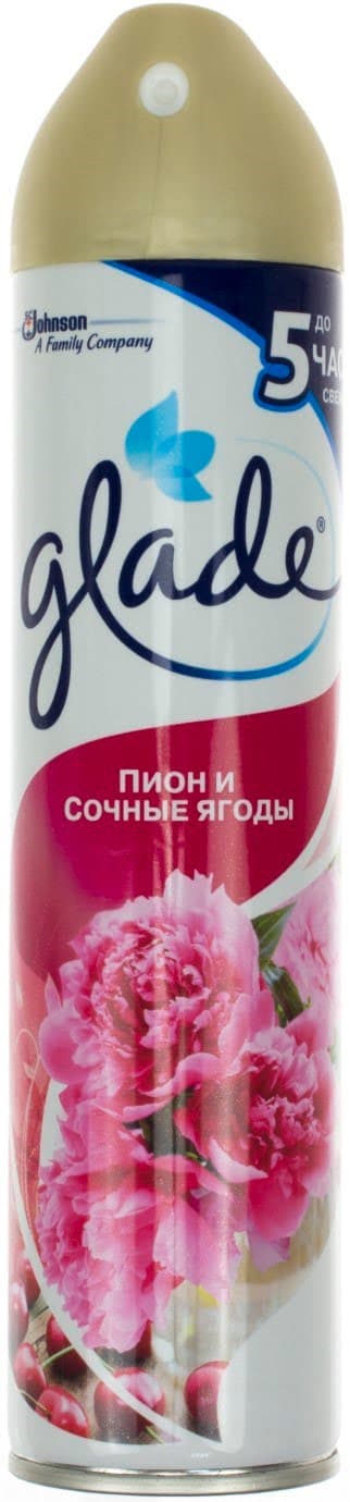 Освіжувач повітря Glade 300 мл Піон і соковиті ягоди