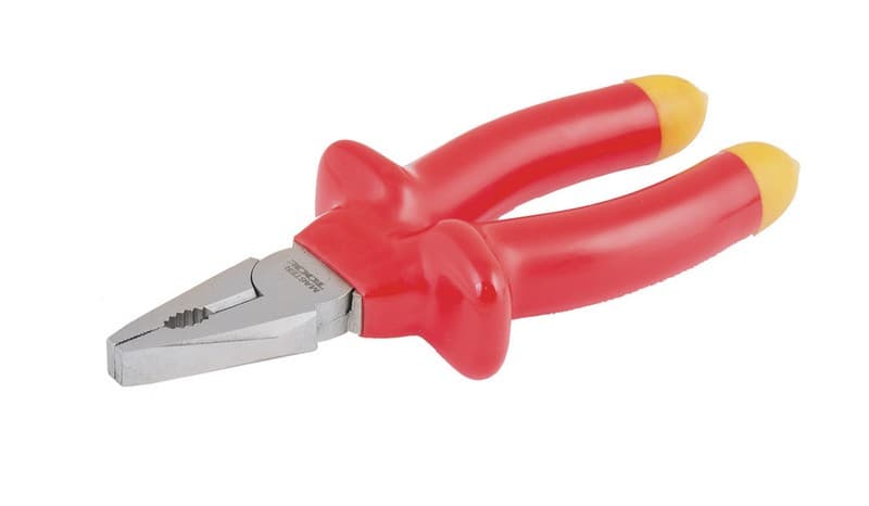 Плоскогубці Master Tool 160 мм, діелектричні C50, HRC 50~55 №CrV6150/27-0160