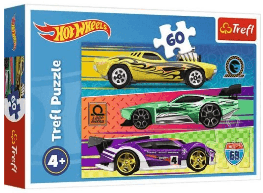 Пазлы Trefl 60эл. Трасса. Hot Wheels №17389(20)