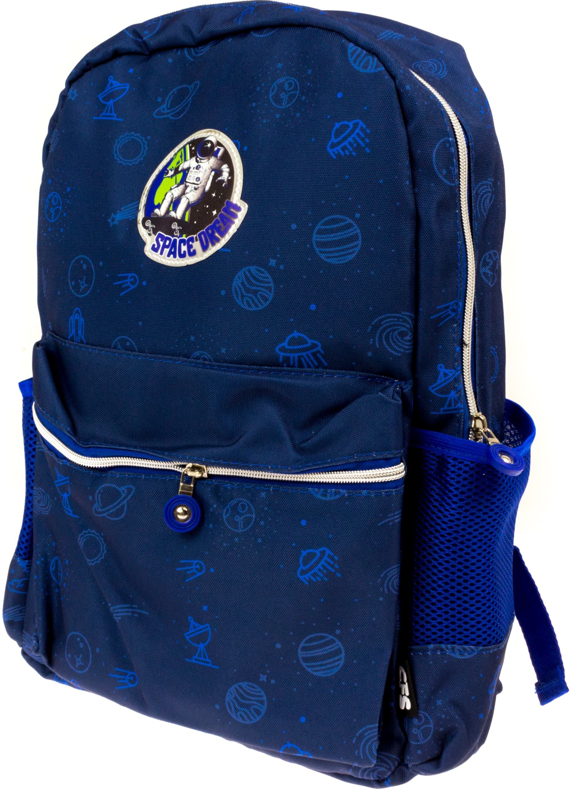 Рюкзак "CoolForSchool" 1від.,3карм. 16,5" синій №CF86465(36)