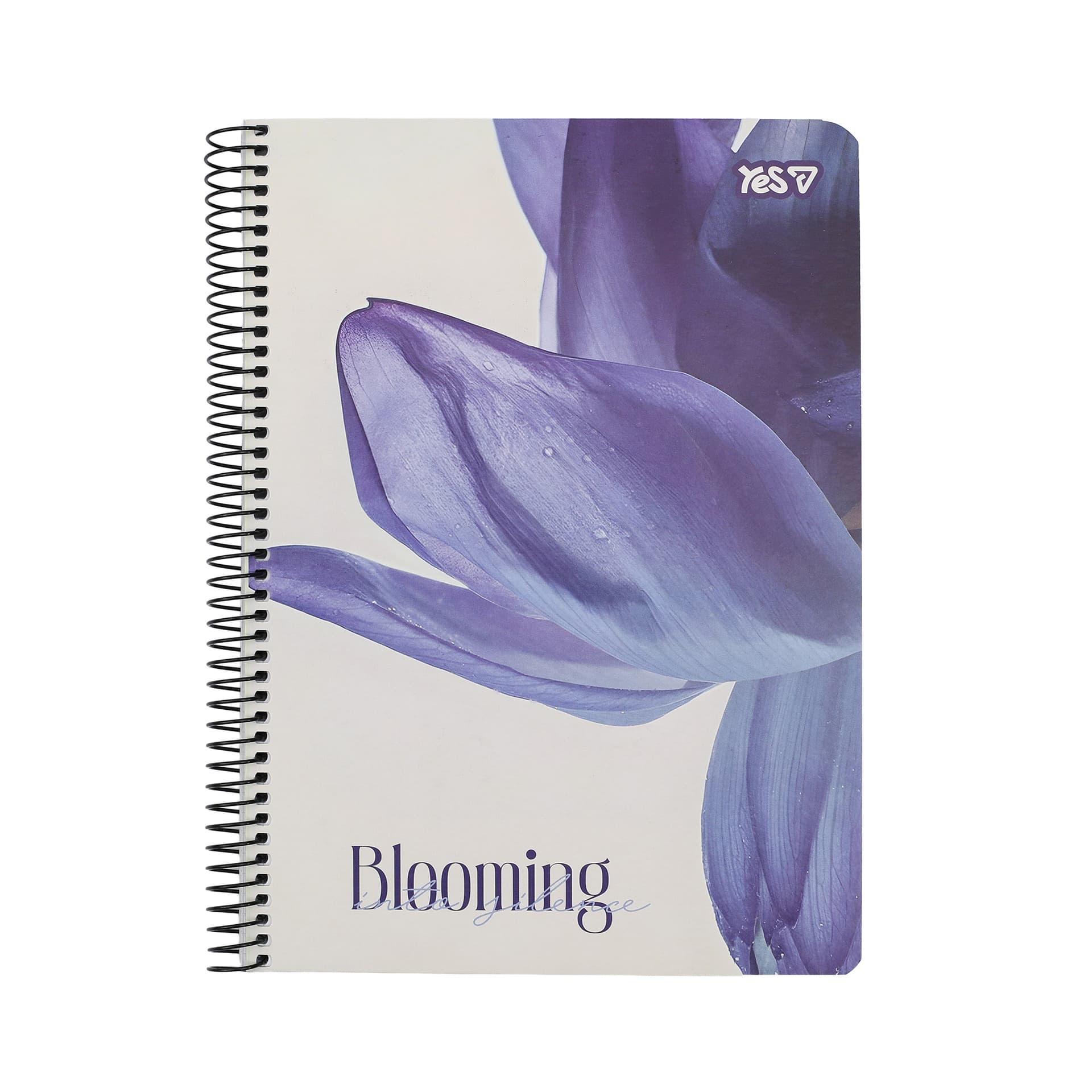 Блокнот пруж. бок А5 80л. клет. крафт Blooming №152284/Yes/(60)