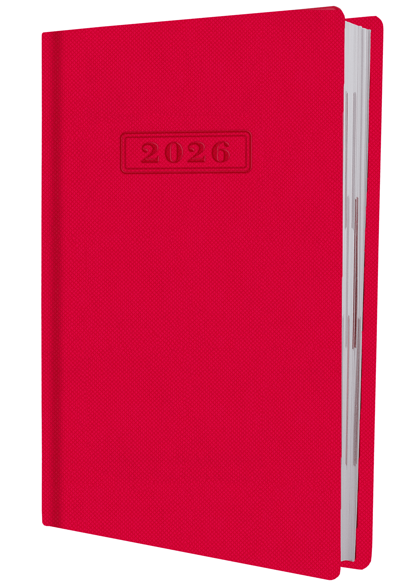 Щоденник А5 Optima датований 2025 Square червоний O25204-03