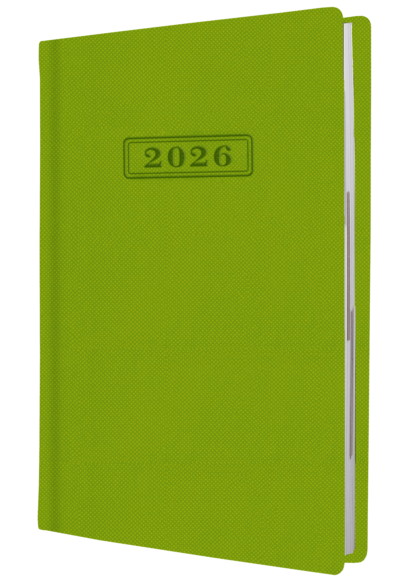 Щоденник А5 Optima датований 2025 SQUARE фісташковий O25204-67