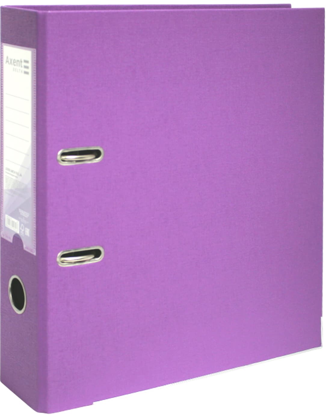 Папка-регистратор А4 "Axent" 7,5см №1712-26P Delta Pastelini двухстор. PP (сиреневая)разобр.
