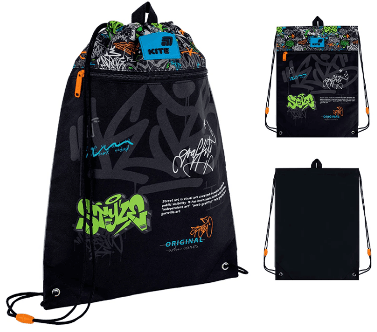 Сумка для взуття "Kite" Street Style 1від.1карм. №K26-601M-33