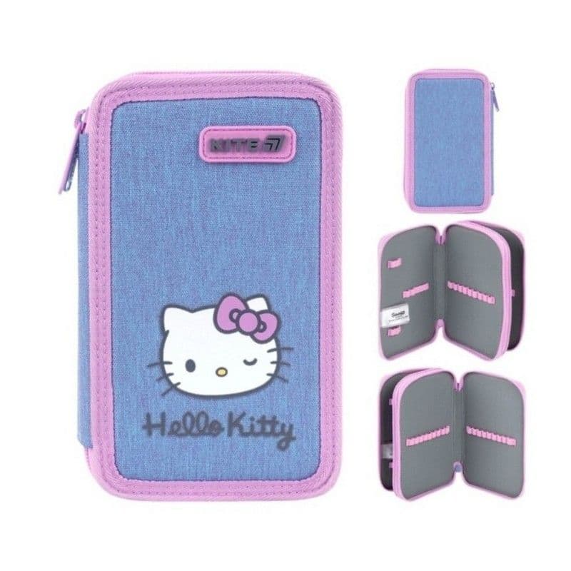 Пенал "Kite" Hello Kitty 2отд.,б/н №HK26-623
