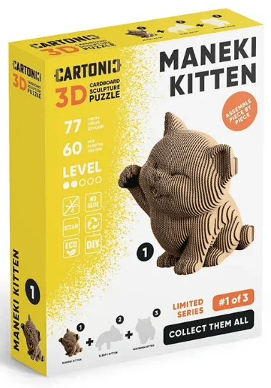 Пазлы 3D "Cartonic" Maneki Kitten