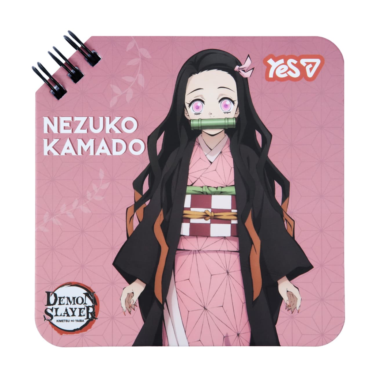 Блокнот пруж. верх. 110х110мм 80арк. лін. "Demon Slayer Nezuko" №152193/Yes/