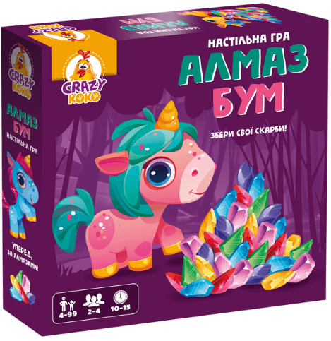 Гра наст. "Алмаз бум єдиноріжки" №VT8055-31(5)