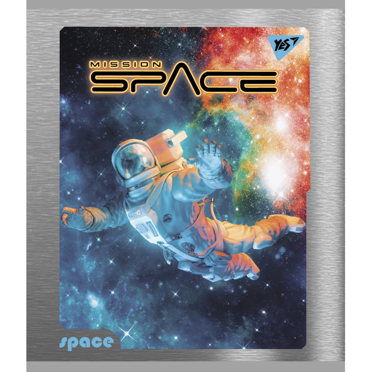 Зошит А5 YES 96арк. кліт. мат. ВДЛ+УФ-виб.+мікроембосінг "Space" №766898(5)(60)